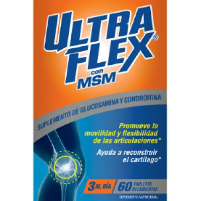 ULTRA-FLEX MSM X 60 TABLETAS